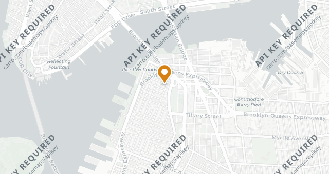 Map showing Henry's End