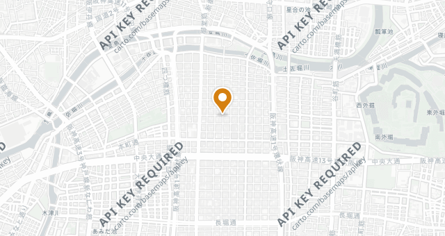 Map showing La Cime