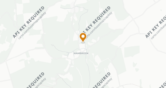 Map showing The Cotley Inn