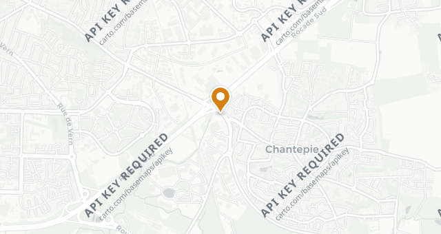 Map showing Le Plein