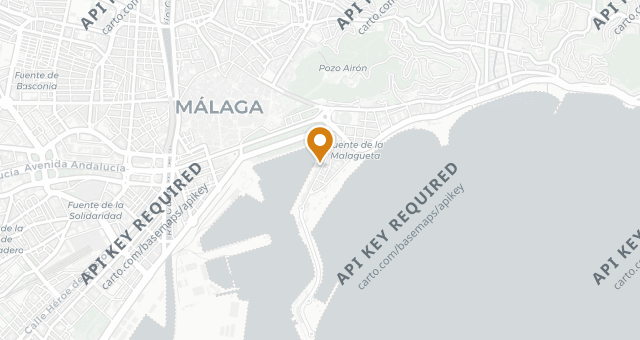 Map showing José Carlos García