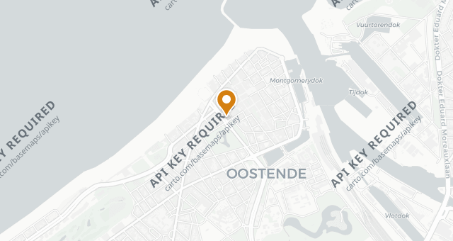Map showing Bistro Mathilda