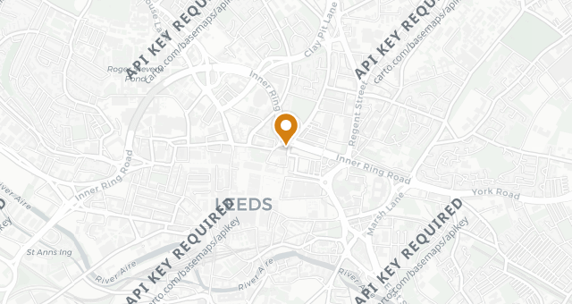 Map showing Stuzzi Leeds