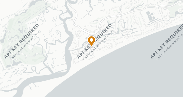 Map showing The Ocean Room