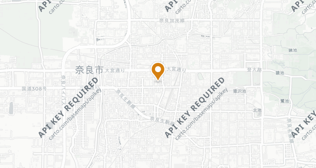 Map showing Nidaime Izumosoba Dandan