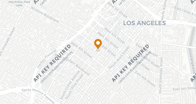 Map showing Q Sushi