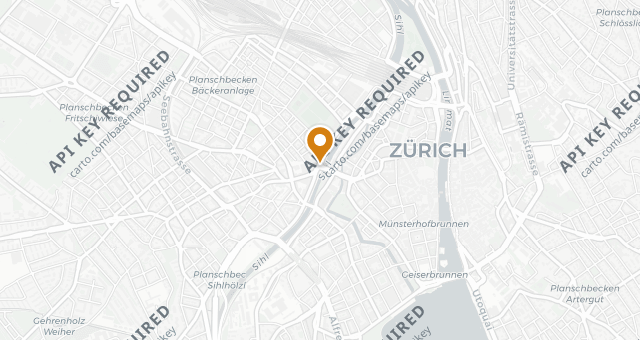 Map showing Hotel Restaurant Bar Helvetia