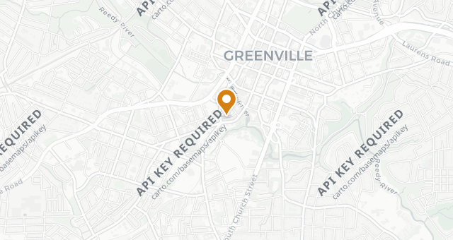 Map showing Rick Erwin's West End Grille