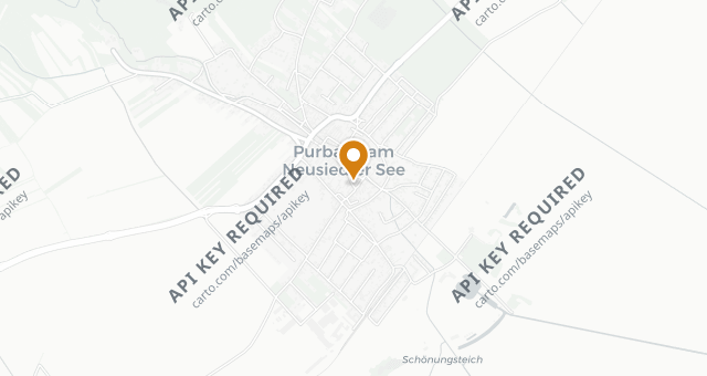 Map showing Gut Purbach