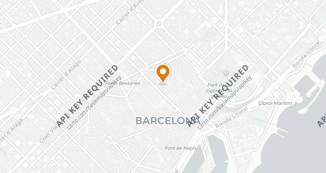 Map showing Le Cucine Mandarosso