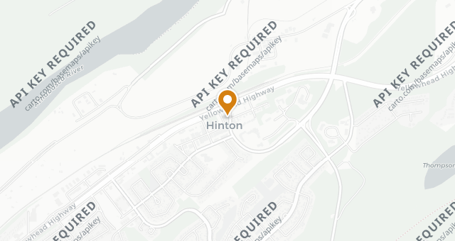 Map showing Stone Peak Restaurant