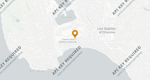 Map showing La Cuisine de Bertrand