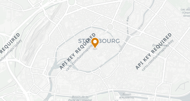 Map showing Chez Yvonne - S'Burjerstuewel