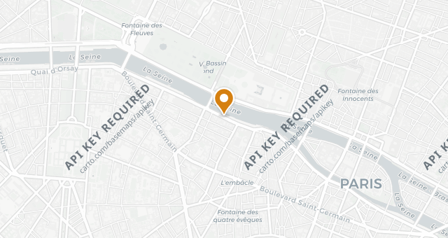 Map showing HANADA