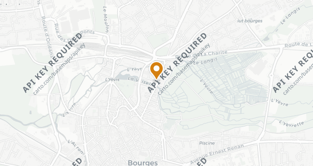 Map showing Le Beauvoir