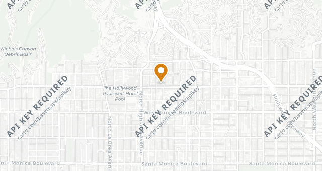 Map showing The Musso & Frank Grill
