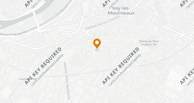 Map showing Maison Avoise