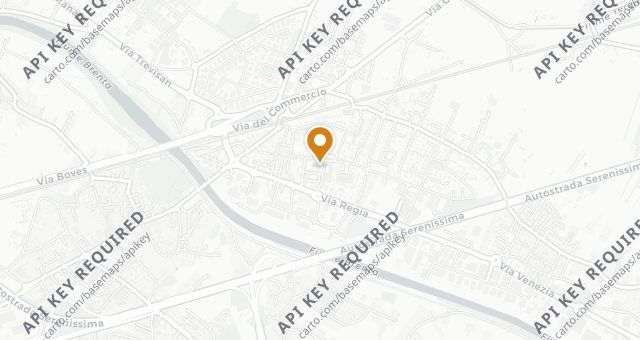 Map showing Officina Della Pizza