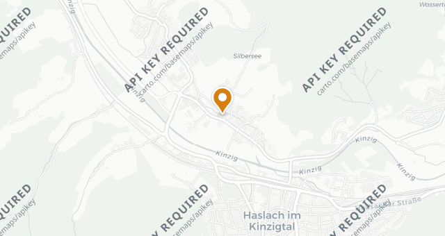Map showing Gasthaus Mosers Blume