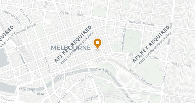 Map showing Grill Americano