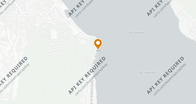 Map showing Black Bass