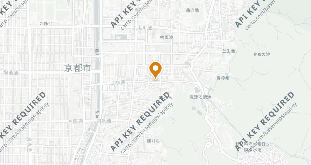 Map showing Higashiyama Tsukasa