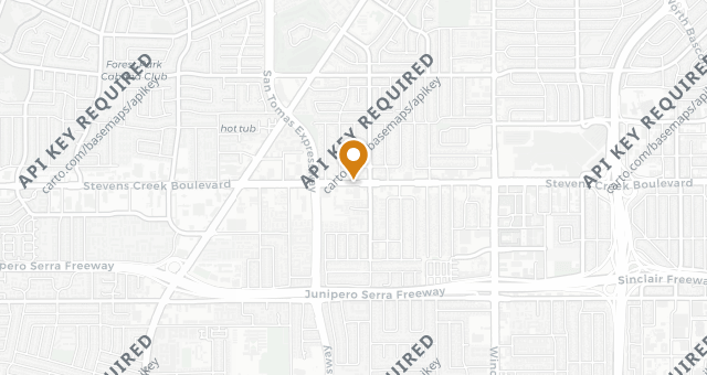 Map showing Mastro's Steakhouse