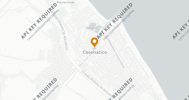 Map showing Osteria Bartolini
