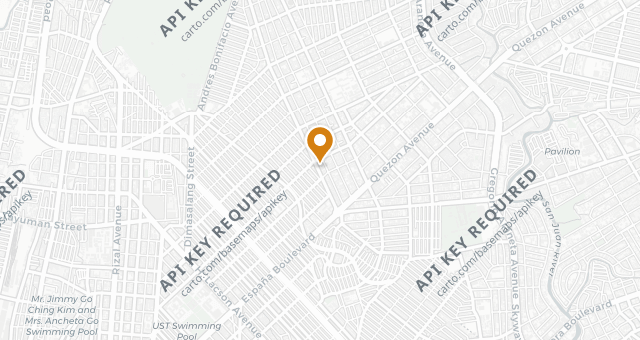 Map showing Esmeralda Kitchen