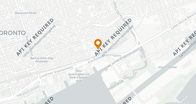 Map showing Madrina Bar y Tapas