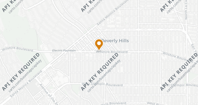 Map showing CUT Beverly Hills
