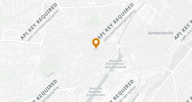Map showing Friture René