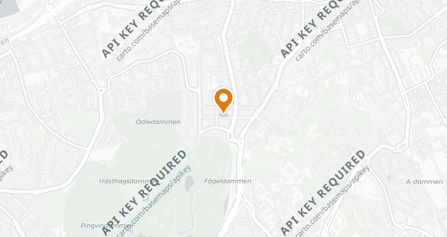 Map showing Bistro Odette