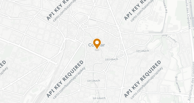 Map showing L'Atelier du Peintre