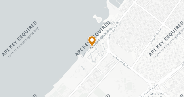 Map showing French Riviera Beach