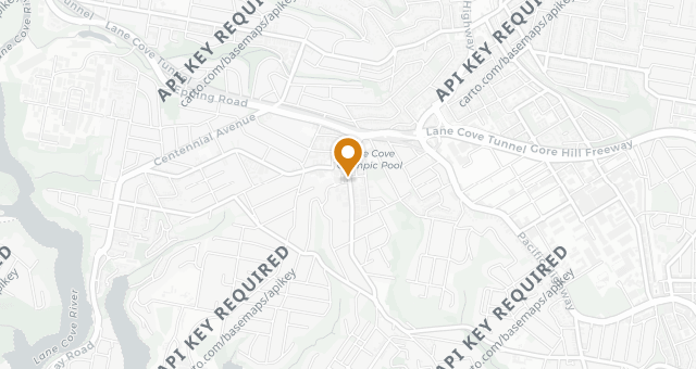 Map showing Via Napoli