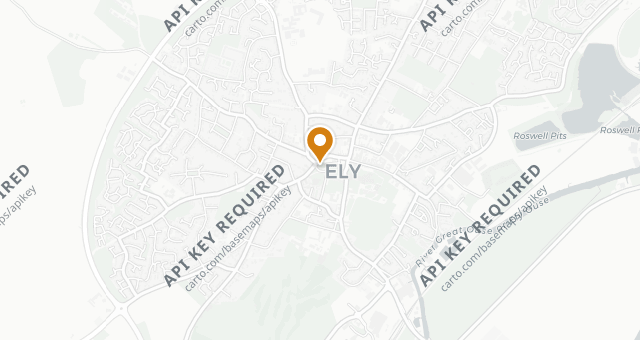 Map showing The Old Fire Engine House