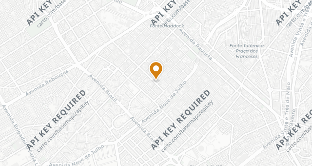 Map showing Fame Osteria