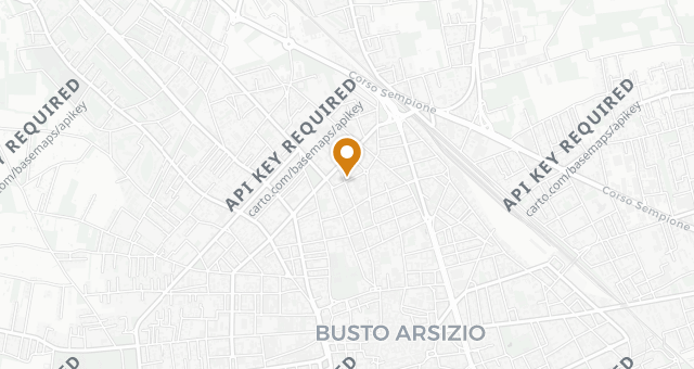Map showing I 5 Campanili
