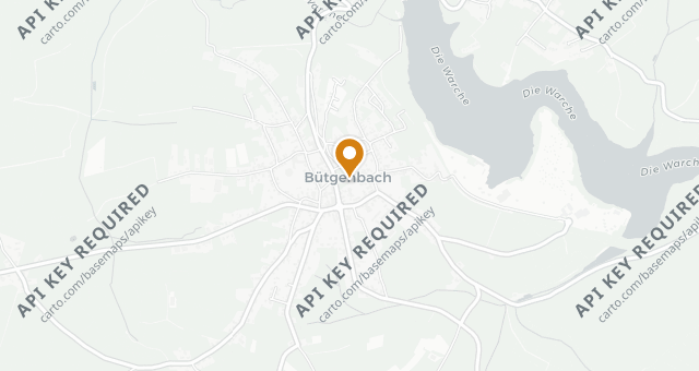 Map showing Bütgenbacher Hof