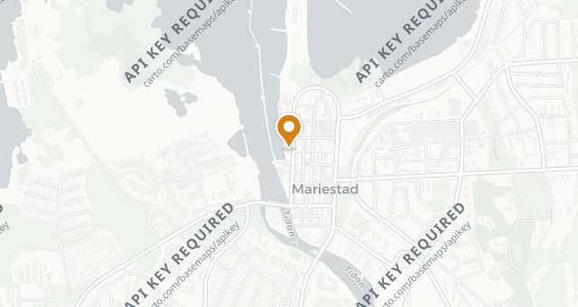 Map showing Sill & Dynamit