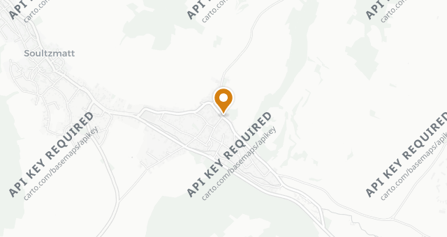 Map showing Auberge du Cheval Blanc