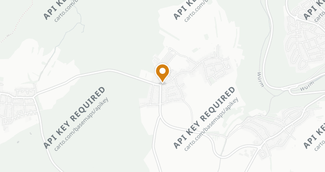Map showing Restaurant Grüner Wald