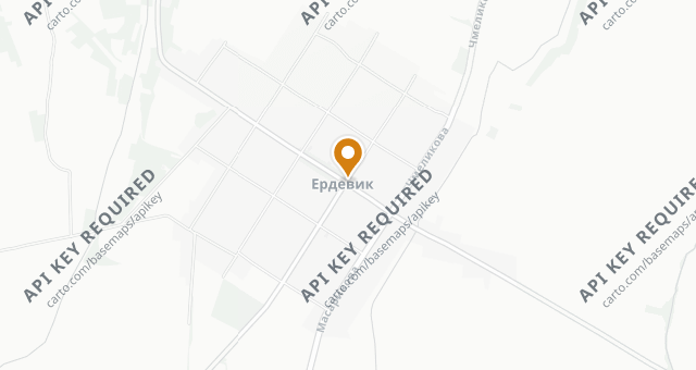 Map showing RESTORAN VINSKA KUĆA ERDEVIK