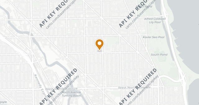 Map showing Charlie Trotter's