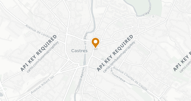 Map showing Bistrot Saveurs
