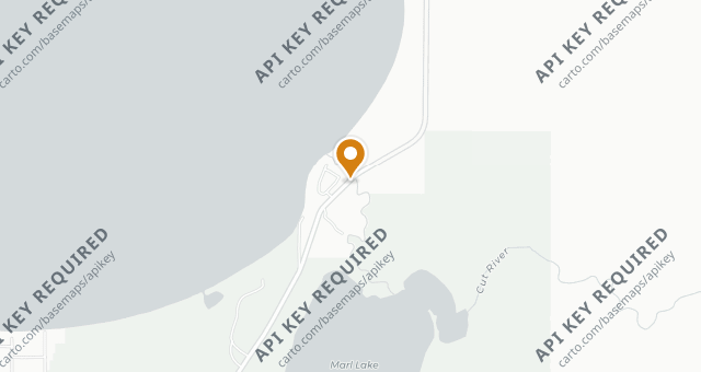 Map showing Cut River Grille