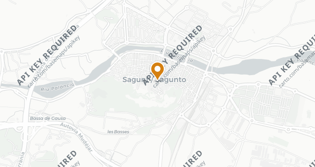 Map showing Arrels