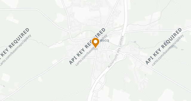 Map showing Relais de la Poste