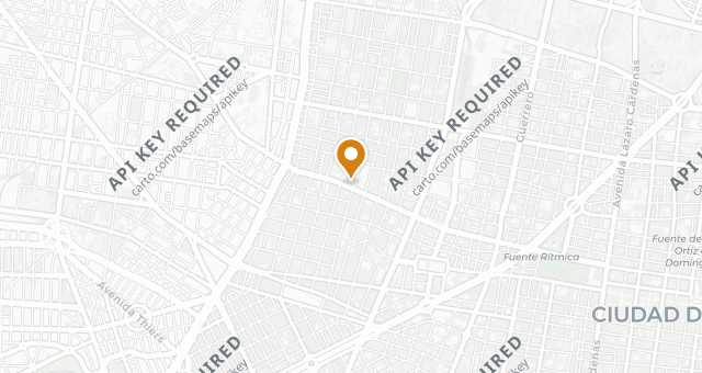 Map showing Cosme